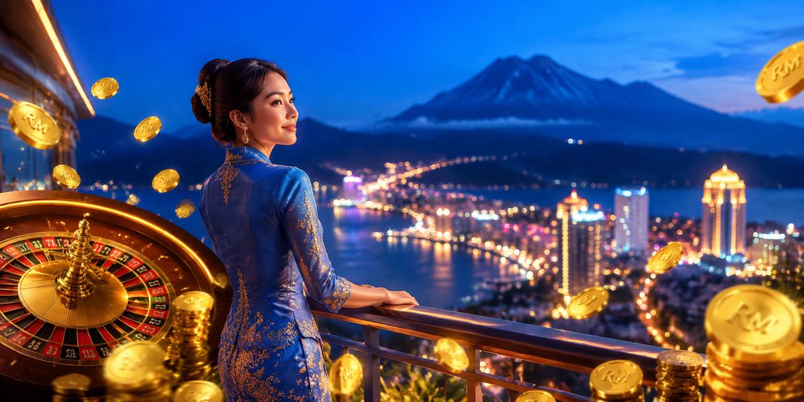 Permainan roulette gaya baju kurung Sabah di tv9